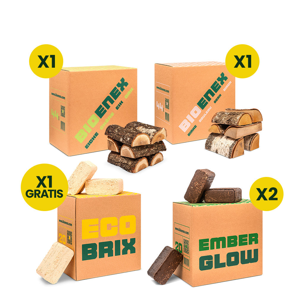 Pack Leña y Briquetas