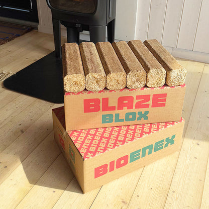 Briquetas de fuego BlazeBlox