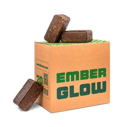 Briquetas nocturnas EmberGlow