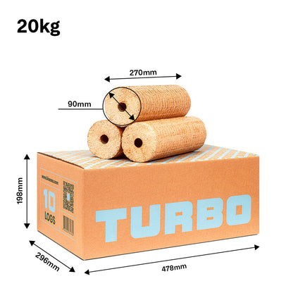 Briquetas de madera dura Turbo