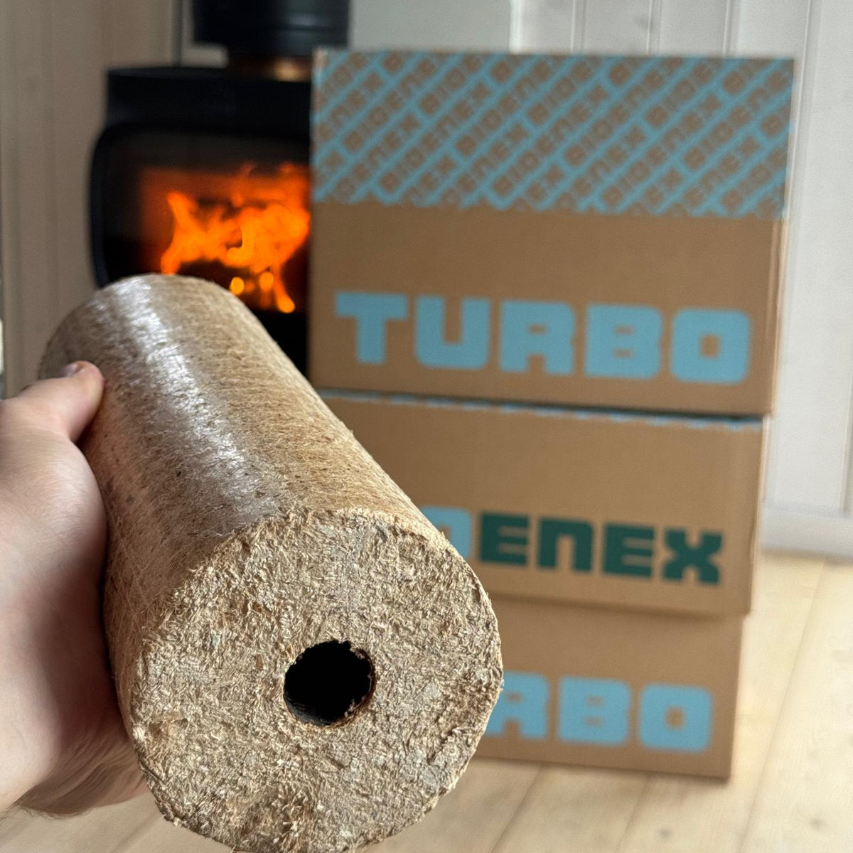Briquetas de madera dura Turbo
